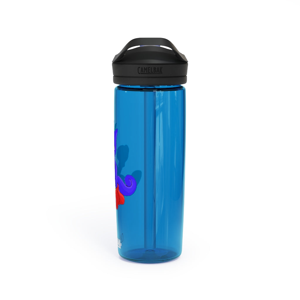 Megatare CamelBak Eddy® Water Bottle in 20oz and 25oz sizes, showcasing its robust design and spill-proof valve.